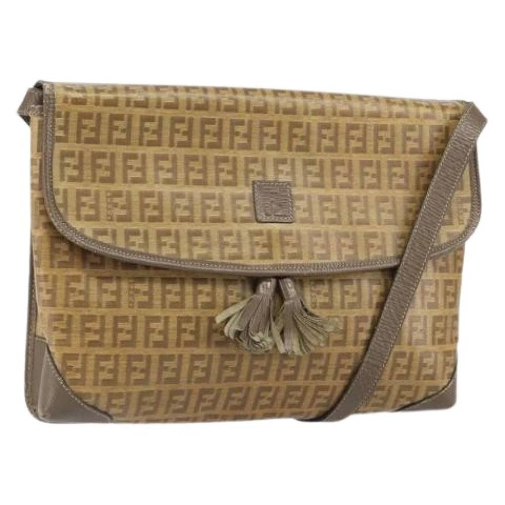 Fendi Vintage - Pre-owned Canvas Cross Body Bag Vintage - Dam - ONE Size -