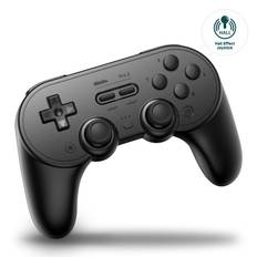 8BitDo Pro 2 Bluetooth Controller for Hall Effect Joystick Wireless Game Controller for Steam Deck Apple Switch, Update, Switch, PC, Android, &
