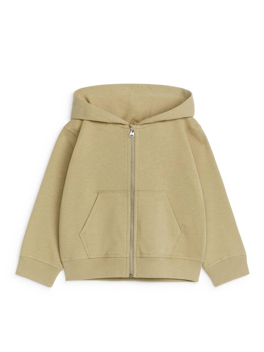 ARKET Zip Hoodie -Beige, 134/140