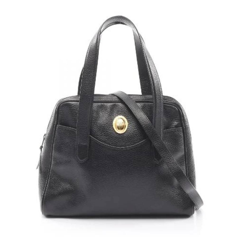 Dior Vintage Pre-owned CD Hardware Læder 2-vejs Håndtaske - Vintage - Dame - Sort - ONE SIZE - Læder