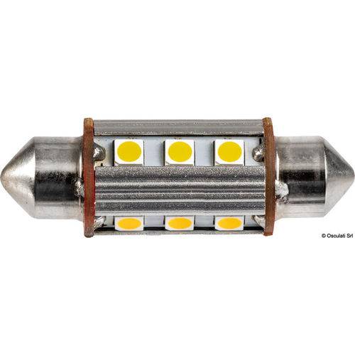 2 Festoon LED-pære 42 mm 3000K 12 LED