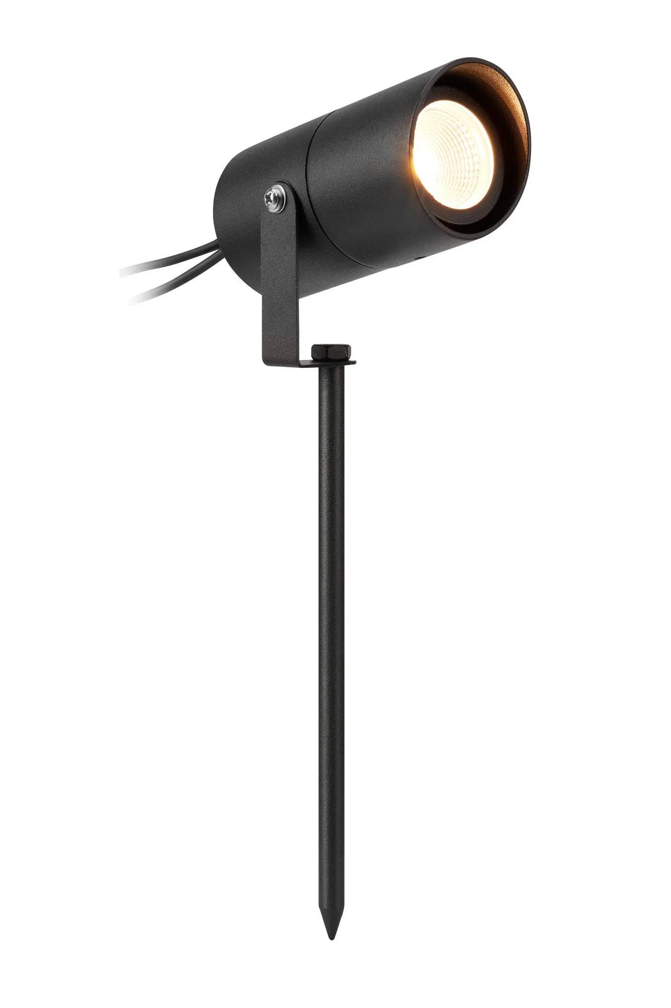 Unite 12 Spotlight Svart 6W