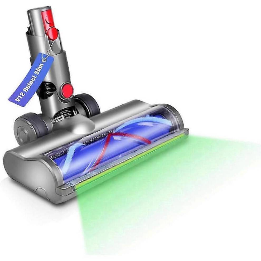 Velegnet til Dyson V12 Detect Slim & V10 Digital Slim støvsugerhoved reservedele grøn