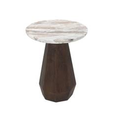 Richmond Interiors Oberoy sidebord - Toronto marmor - 45