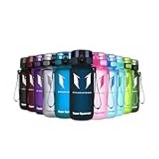 Super Sparrow Sport Vattenflaska - 350ml - Giftfri BPA-Fri och Miljövänlig Tritan Co-polyesterplast - för Löpning, Gym, Yoga, Utomhus och Camping