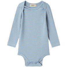 MarMar Body l/æ - Rib - Modal - Ben - Blue Stripe - MarMar - 2 år (92) - Body L/Æ