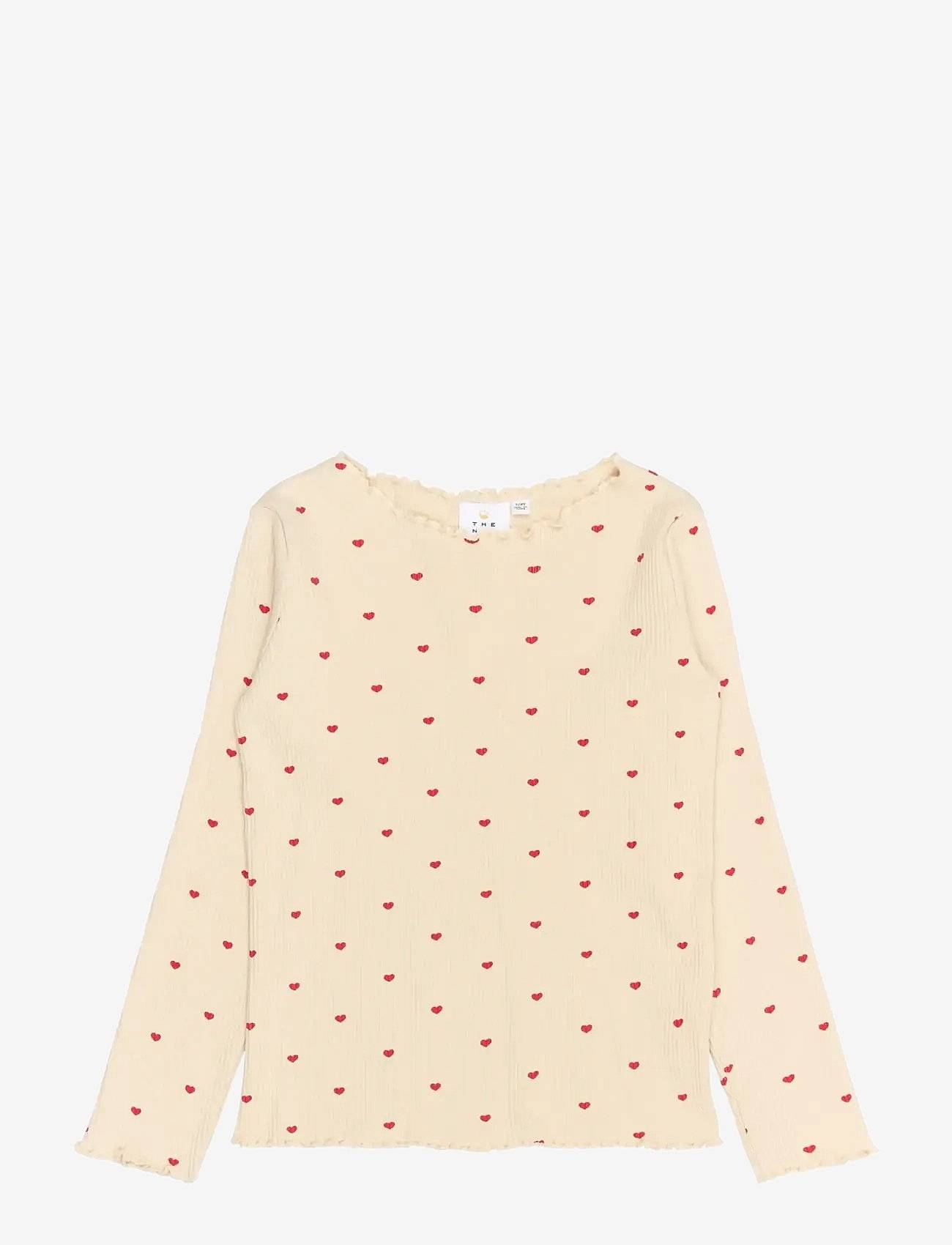 THE NEW Tnrigmor L_S Rib Tee | Cream | 110/116