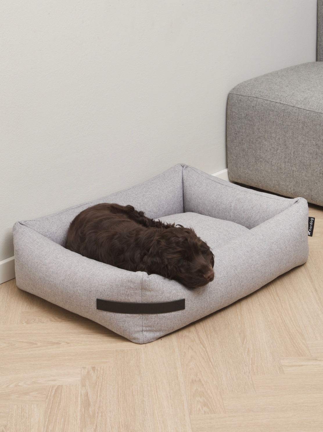 Hundeseng 'HYGGE' (grå) - Small