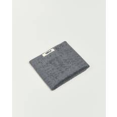 Tekla Organic Terry Hand Towel Charcoal Grey