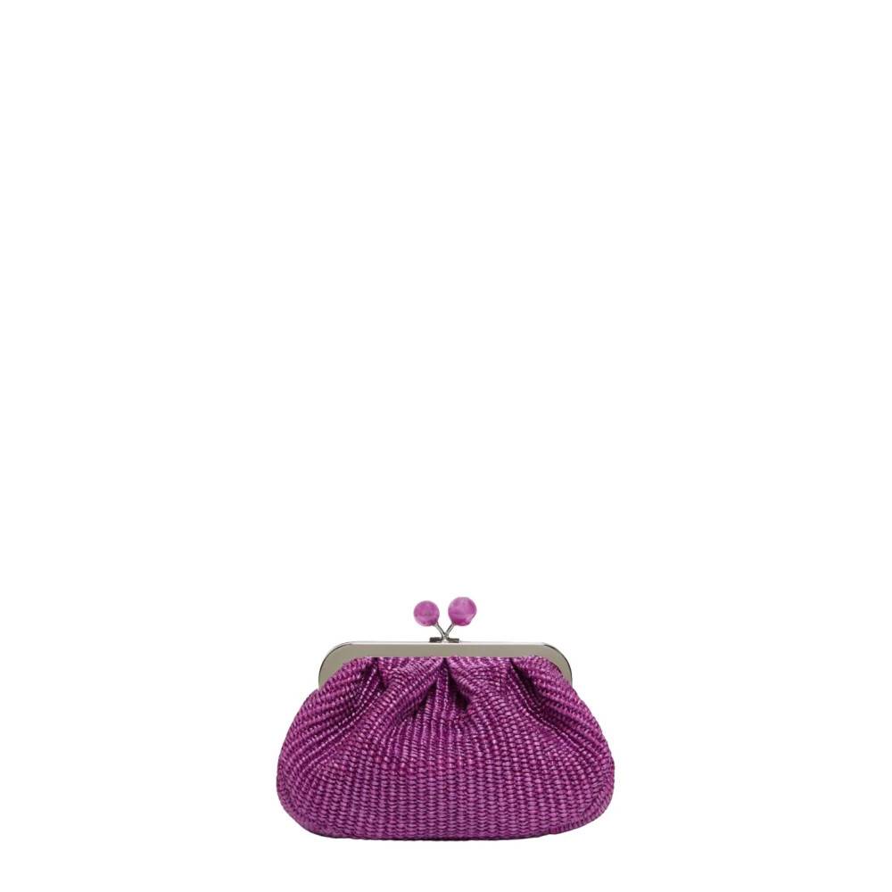 Weekend Max Mara Pasticcino Bag Small - Tasker - Dame - Lilla - ONE SIZE - Bomuld