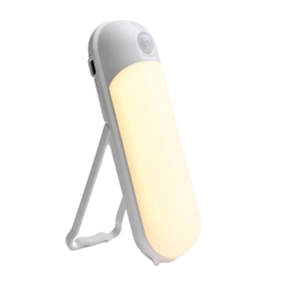 USB genopladelig væglampe med bevægelsessensor, hvid