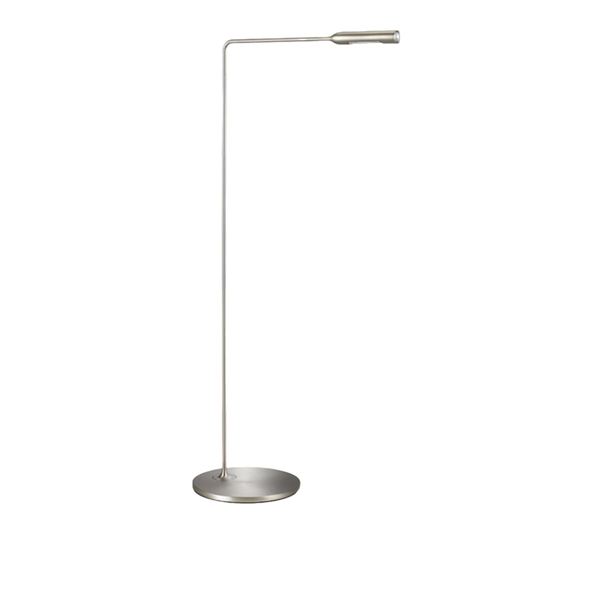 Lumina - Flo Lounge golvlampa brushed nickel - Foster & Partners - Brons - Metall