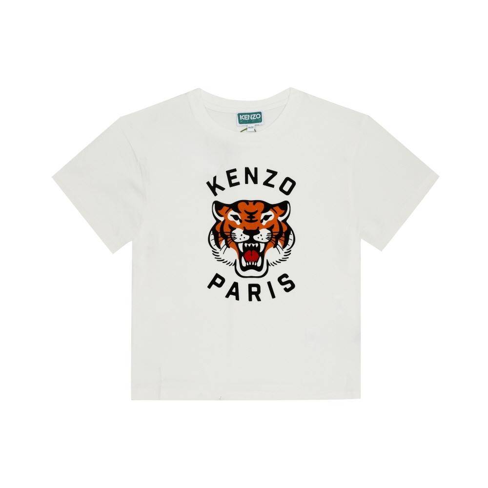 Kenzo Barn Kortärmad T-shirt Tiger K61505 117 K61505 117 (12A)