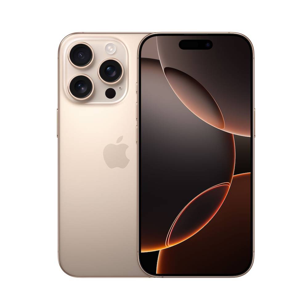 Apple iPhone 16 Pro 6,3'' 256GB - Sandfarvet Titanium --> I externt lager, forväntat leveransdatum hos dig 03-03-2026