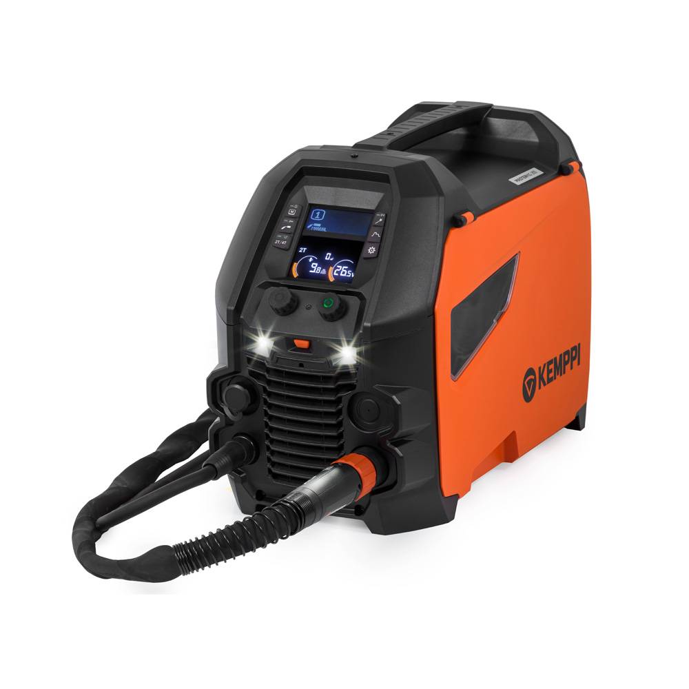 MASTER M 353GM KEMPPI GXE305 G 5M, RETURK. GASSLANGE SYNERGISK ,U. VOGN, TRISSER OG STIKPROP.