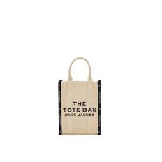 Marc Jacobs, Tasker , Dame, Beige, ONE SIZE, Elegant Canvas Tote Taske