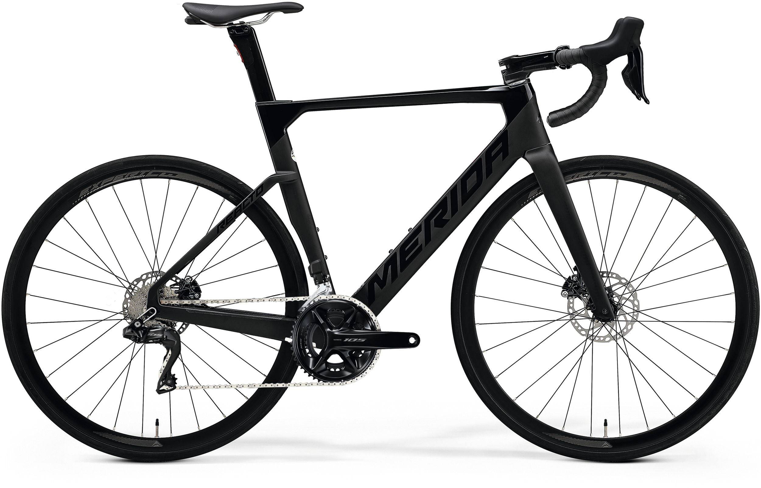 Merida Reacto 6000 2024 - Shimano 105 Di2 2x12sp - Merida Expert CW - 039 / xxs / black (black)