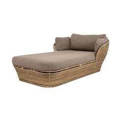 Cane-Line Basket daybed - Natural stel inkl. hynde