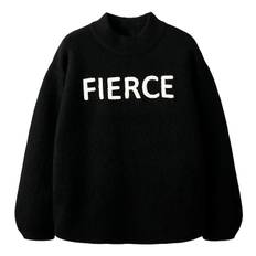Name It Tröja - Stickad - NkfOdessa - Black - Name It - 6 år (116) - Tröja