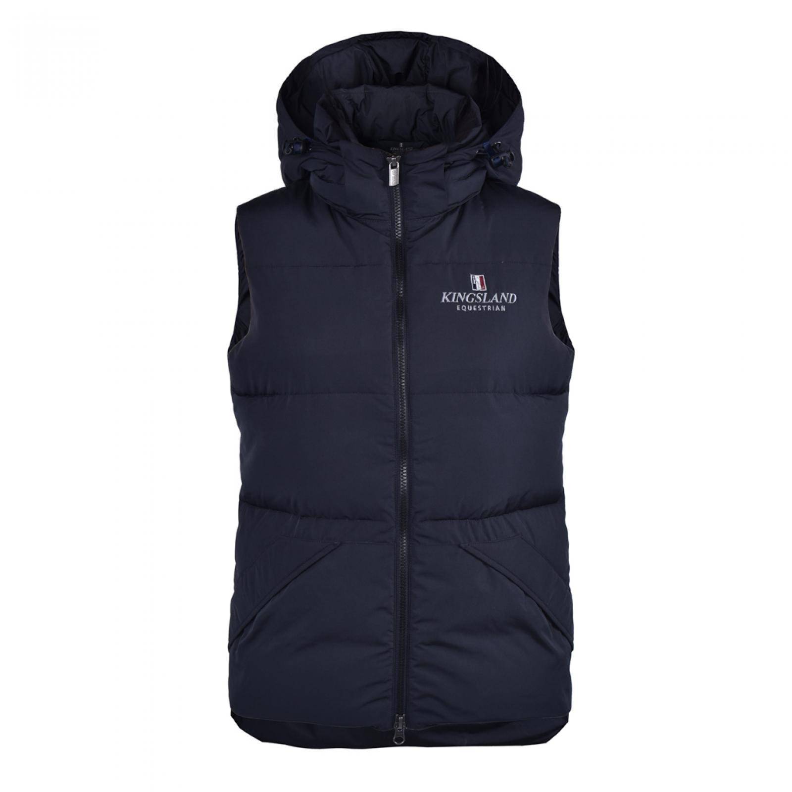 Kingsland Classic Unisex Ridevest med dunfyld. Navy XXL