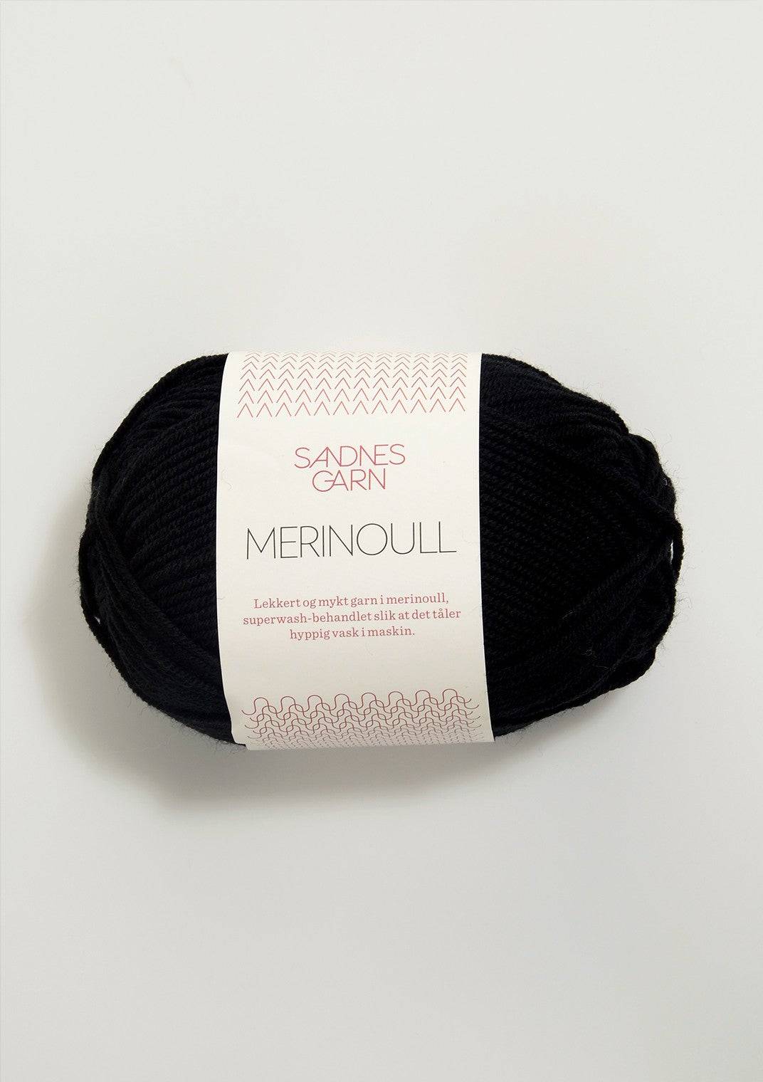 Sandnes - Merinoull / Klompelompe Merinoull - 1099 - Black