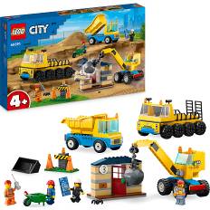 LEGO® City Entreprenørmaskiner og nedrivningskran 60391 (På lager i butik)