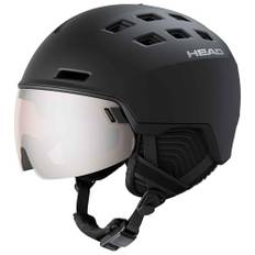 Head Radar skidhjälm med inbyggd lins (X-Large/XX-Large, svart)