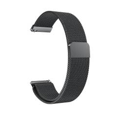 Samsung Gear S2 Classic/Watch Active etc. Milanesiskt Klockarmband - Svart