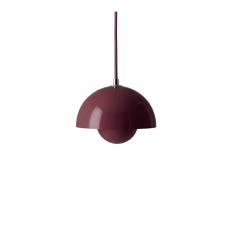 &Tradition - Flowerpot Pendant VP10, Dark Plum - Pendellampor - Verner Panton - Lila