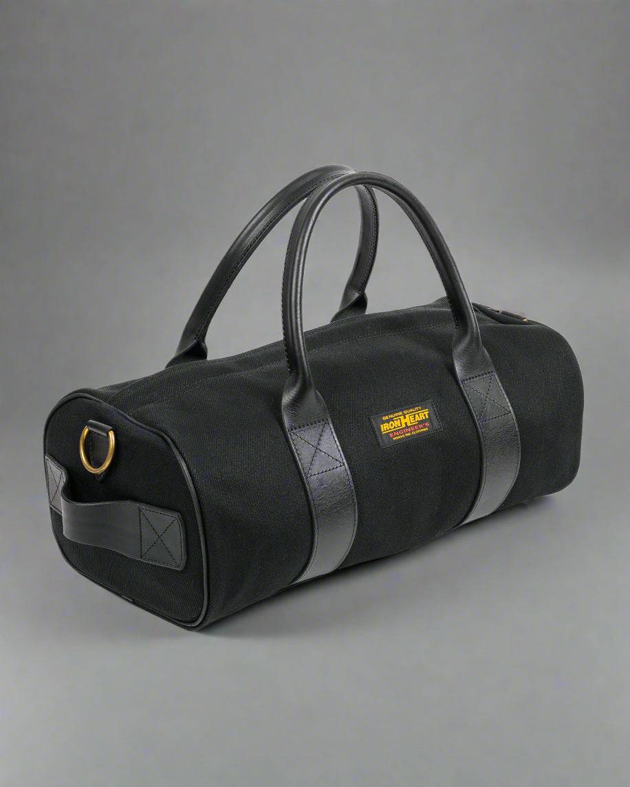 Iron Heart - Ihe-24 Blk Denim Duffel Back - Default Title