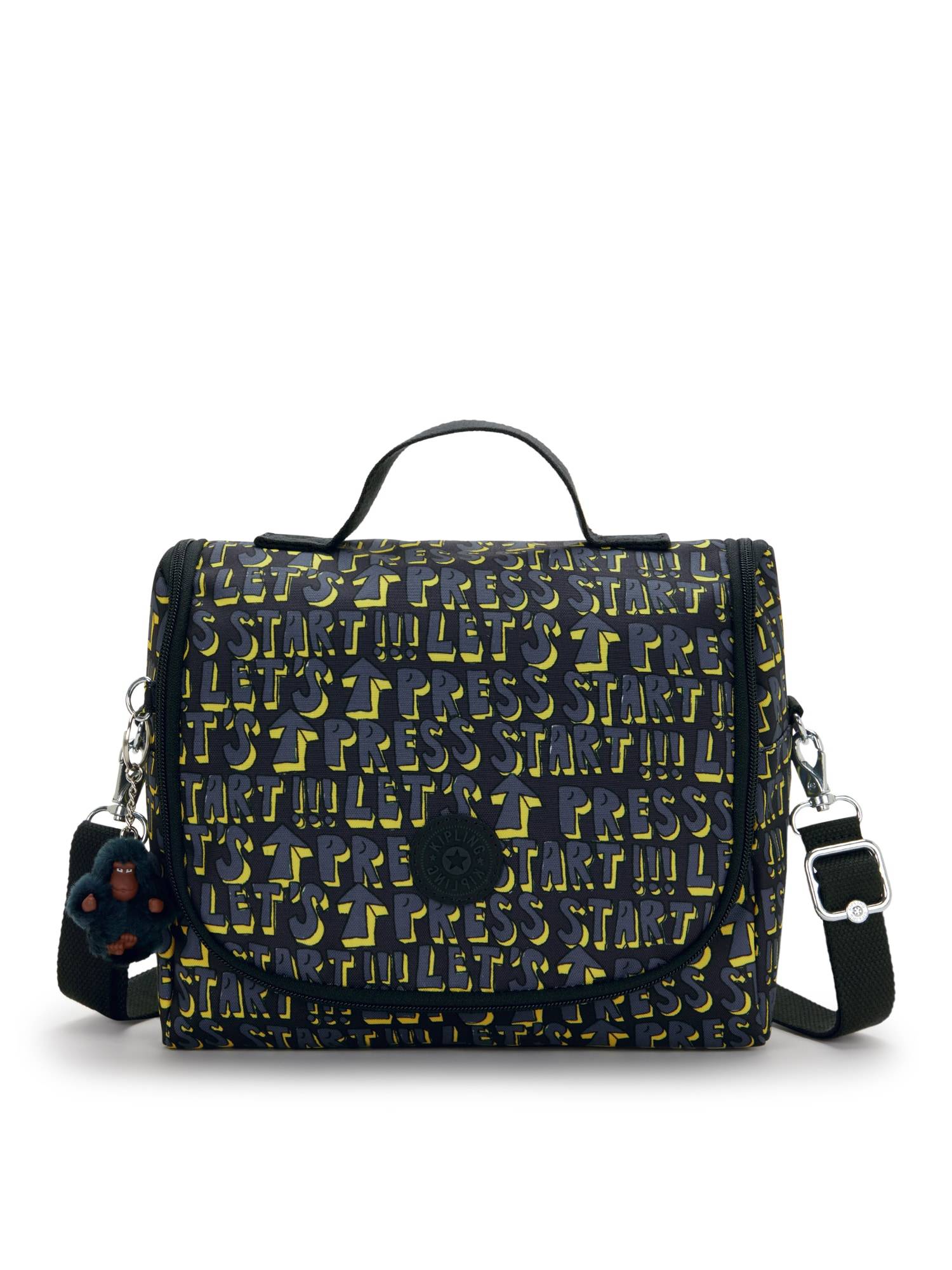 KIPLING Taske 'New Kichirou'  marin / dueblå / gul / sort