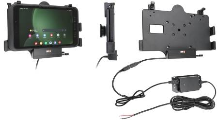Brodit Aktiv holder til fast montering, Samsung Galaxy Tab Active 3 SM-T570/SM-T575/5 SM-X300/SM-X306B