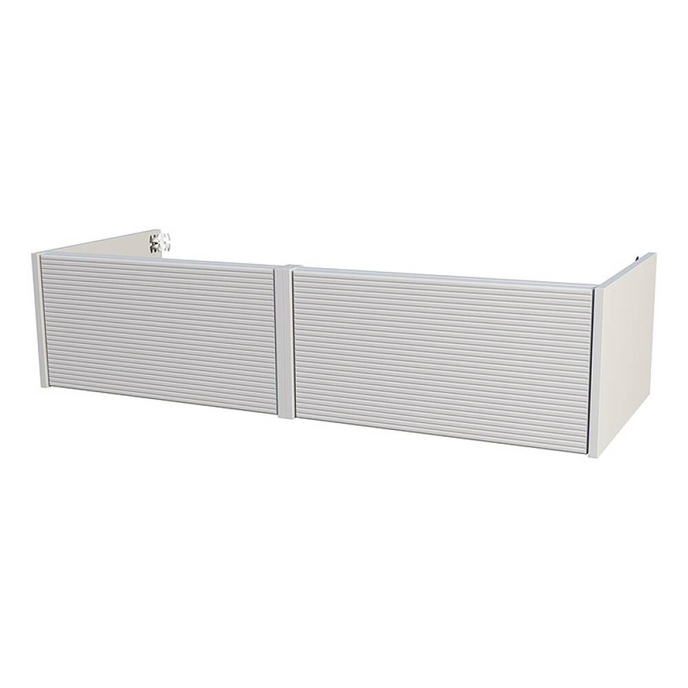 TVÄTTSTÄLLSSKÅP CAMARGUE AURA LÅG DUBBEL PORSLIN 120CM MATRIS LJUSGRÅ