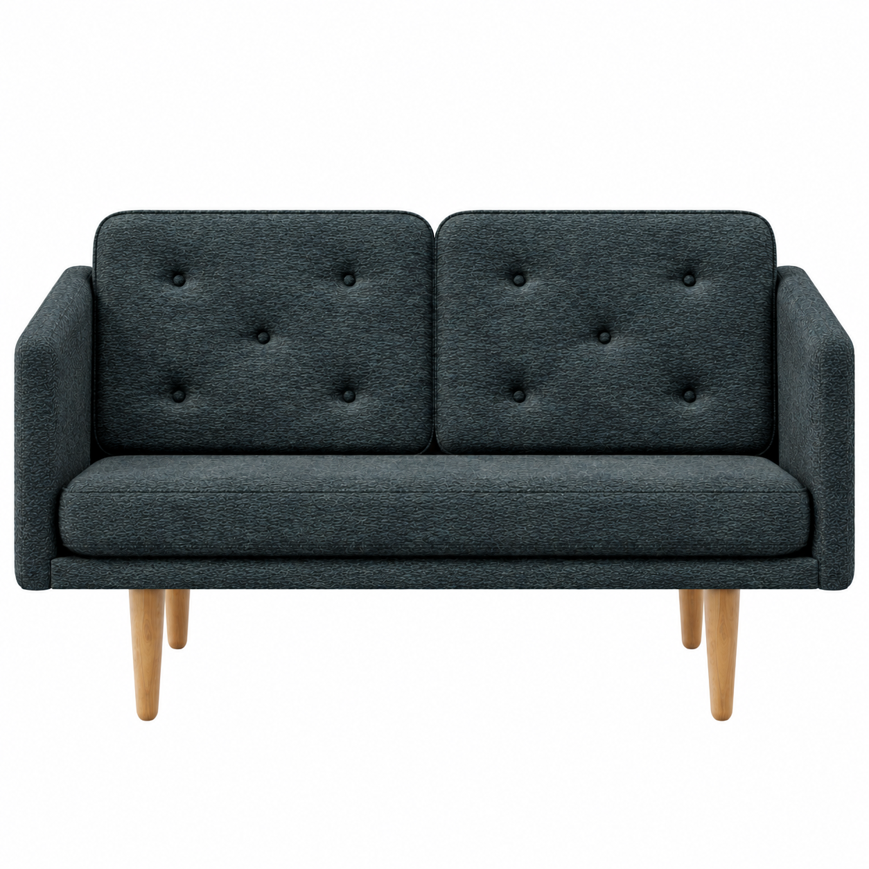 No. 1 Sofa 2-personers, Mood af Børge Mogensen Mood 2107 - Olieret eg - Jacobsen Plus