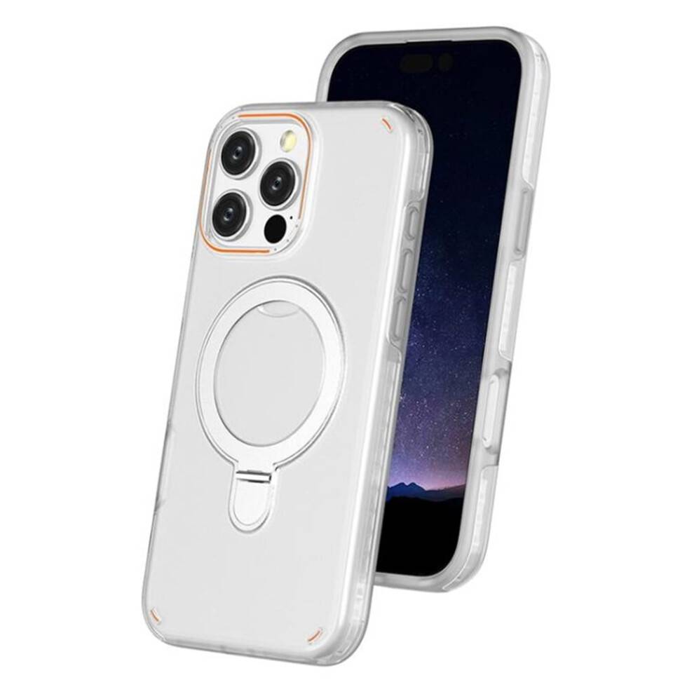 iPhone16Pro-skal MagSafe-kompatibelt 2-i-1 magnetisk ring