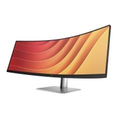 HP E45c G5 - E-Series - LED-skärm - böjd - 45 (44.5 visbar) - 5120 x 1440 Dual Quad HD @ 165 Hz - VA - 400 cd/m² - 3000:1 - 3 ms - HDMI, DisplayPort, USB-C - högtalare - svart huvud, svart och silver (ställ) - Smart Buy