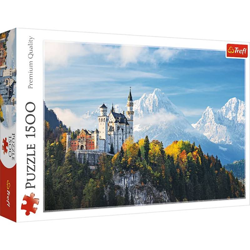 Trefl, Puzzle, Bayerische Alpen, 1500 Teile, Premium Quality, für...
