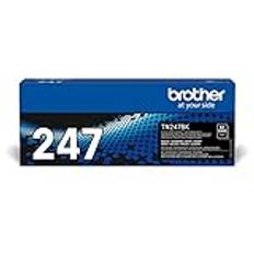 Brother TN247BK original svart tonerkassett för HLL3210CW, HLL3230CW, HLL3270CW, DCPL3510CW, DCPL3550CW, MFCL3710CW, MFCL3750CW, MFCL3750CW, MFCL3770CDW