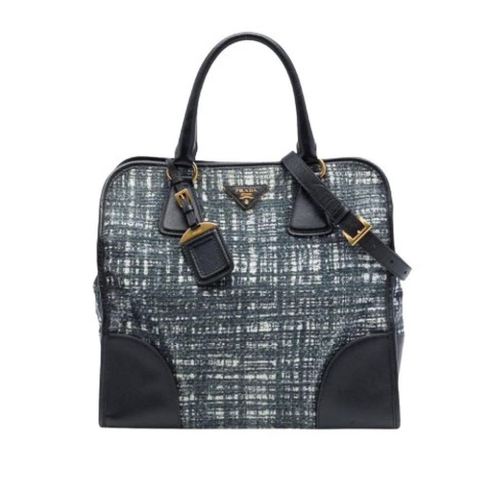 Prada Vintage Pre-owned Satchel - Vintage - Dame - Sort - ONE SIZE - Uld
