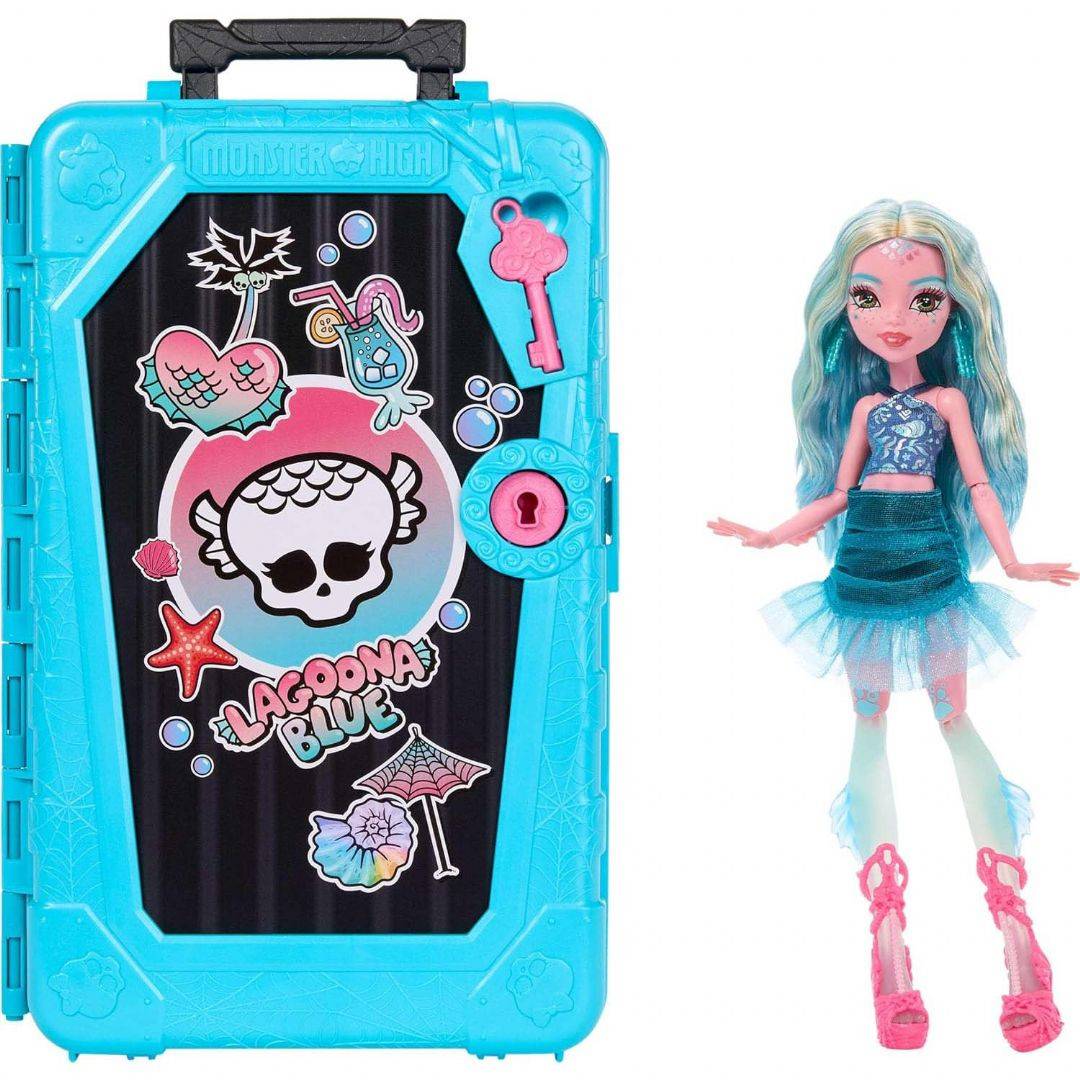 Monster High Lagoona Blue Oasis Dukke Monster High Skulltimate Dukker JDR51