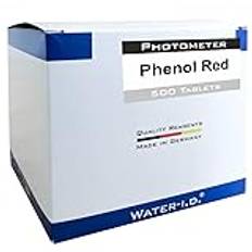 well2wellness® Pool testtabletter/mättabletter Phenol Red (pH) för fotometrar/komparator – 500-pack