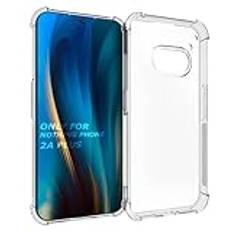 TailTech Case for Nothing Phone 2a Plus Case Nothing Phone 2a Plus telefonfodral – transparent TPU, stötfångarfodral kompatibel med ingenting Phone 2a Plus