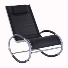 Gungstol med kudde 105x62x91 cm