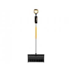 Fiskars 1057179, Sneskovl, Metal, Sort, Orange, Ergonomisk, 53 cm, 1,52 kg