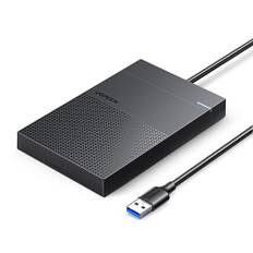 UGREEN 2,5 tums SATA hårddiskkabinett USB 3.0/Micro-B 3.0 extern solid state-diskbox 5 Gbps 6 TB Max hårddisk SSD Mobile