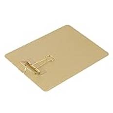 SECFOU 1St A5 Note Splint Fil Clipboard För A5 Papper Rostfritt Stål Clipboard Clipboard Skrivskena Papp Metall Urklipp Pappershållare A5 Urklipp