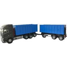 Emek Volvo FH16/750 Lastbil med Tridem Lastväxlare och Släp