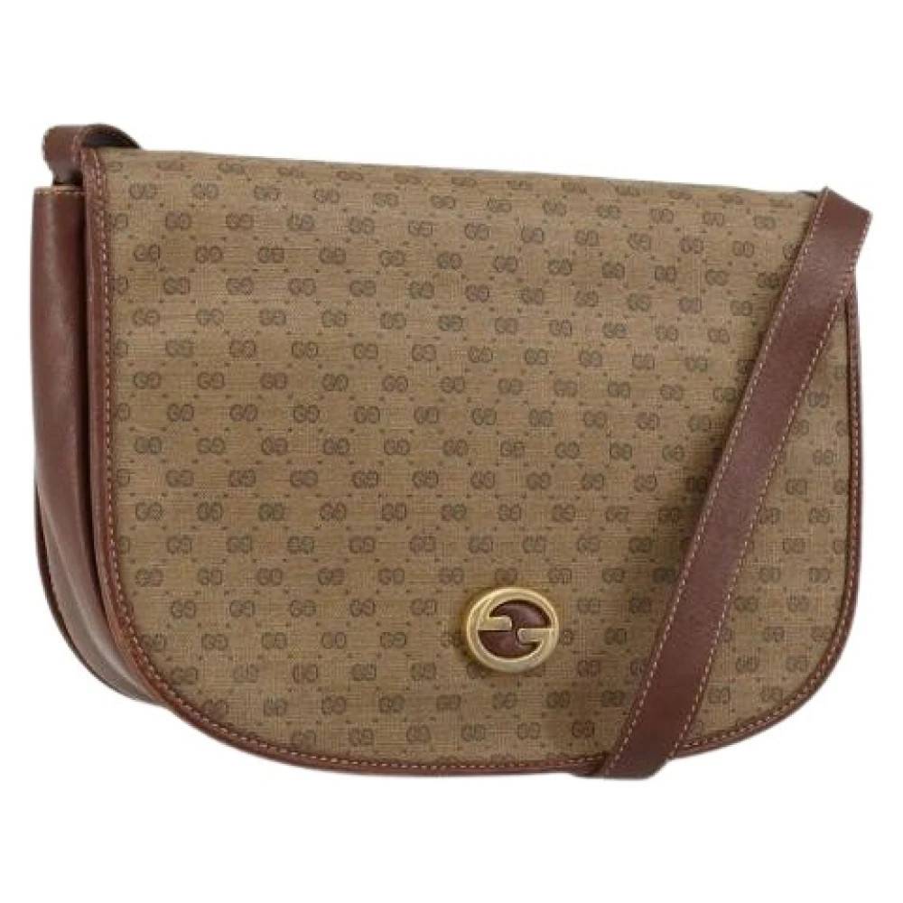 Gucci Vintage - Pre-owned Läder Cross Body Väska Vintage - Dam - ONE Size - Läder