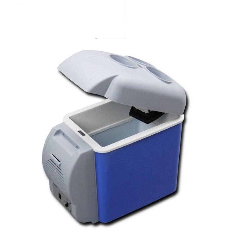Mini 12v bil kylskåp 7.5 liter familjebil med kallboxar mini kylskåp liten kylbil varm kylboxar kan vara