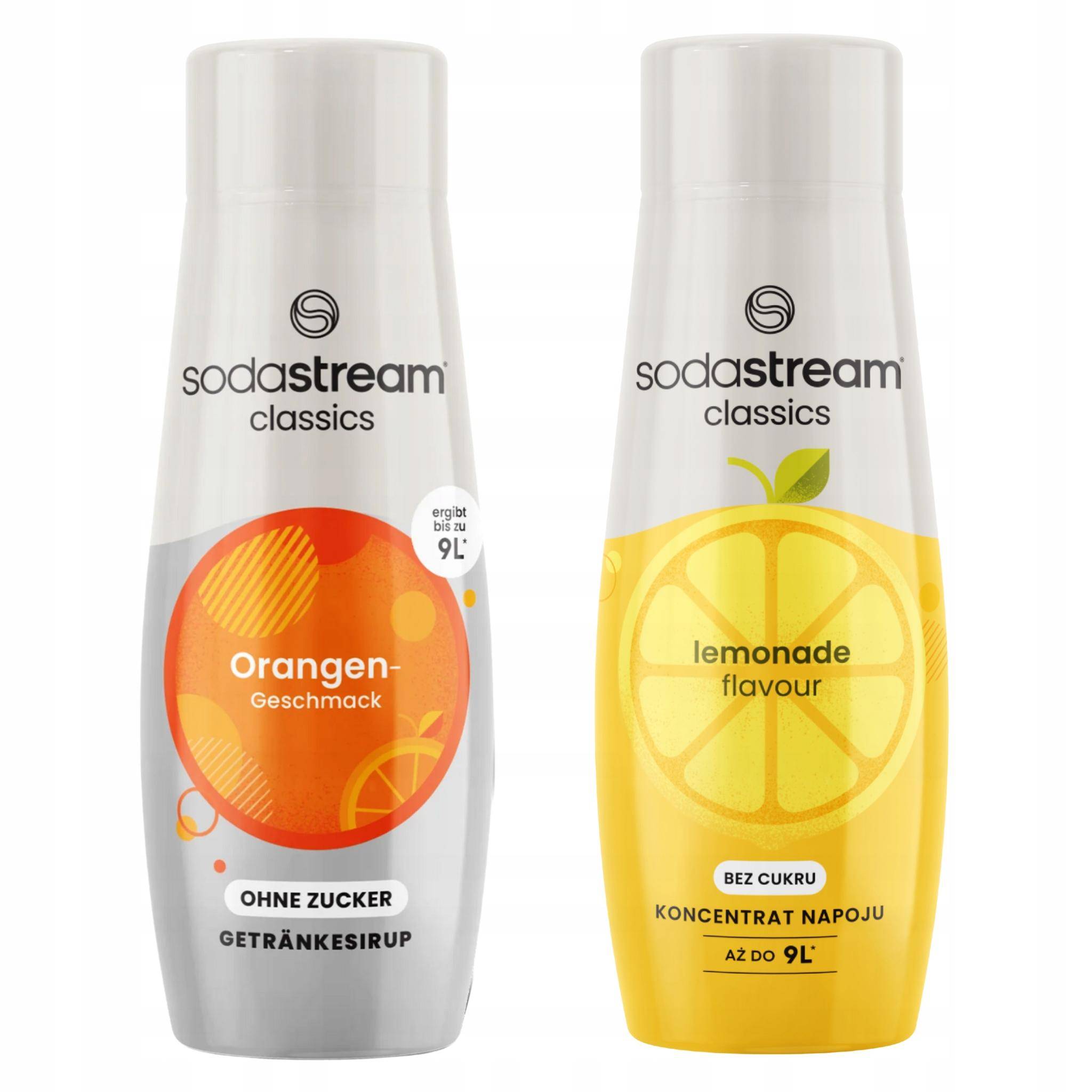 SodaStream Apelsin Noll Sirap Sockerfri Apelsin + Citronad